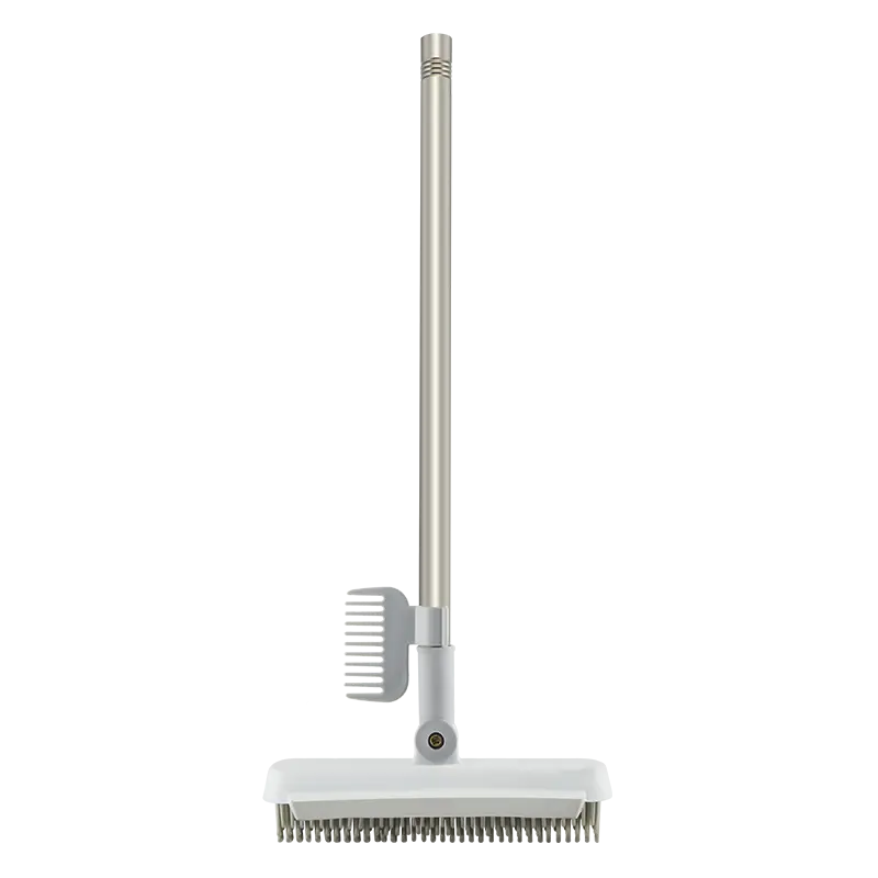 3-in-1 Floor Scrub Brush with Squeegee and Rotating Head VibelyDrop