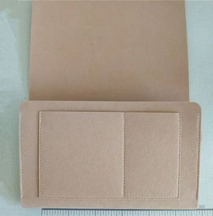 Bedside Storage Organizer with Pocket for Sofa and Mattress VibelyDrop Khaki