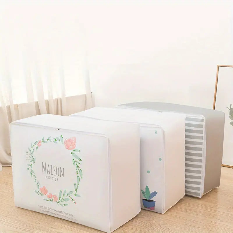 PEVA 3D Waterproof Quilt Storage Bag for Home Organization VibelyDrop