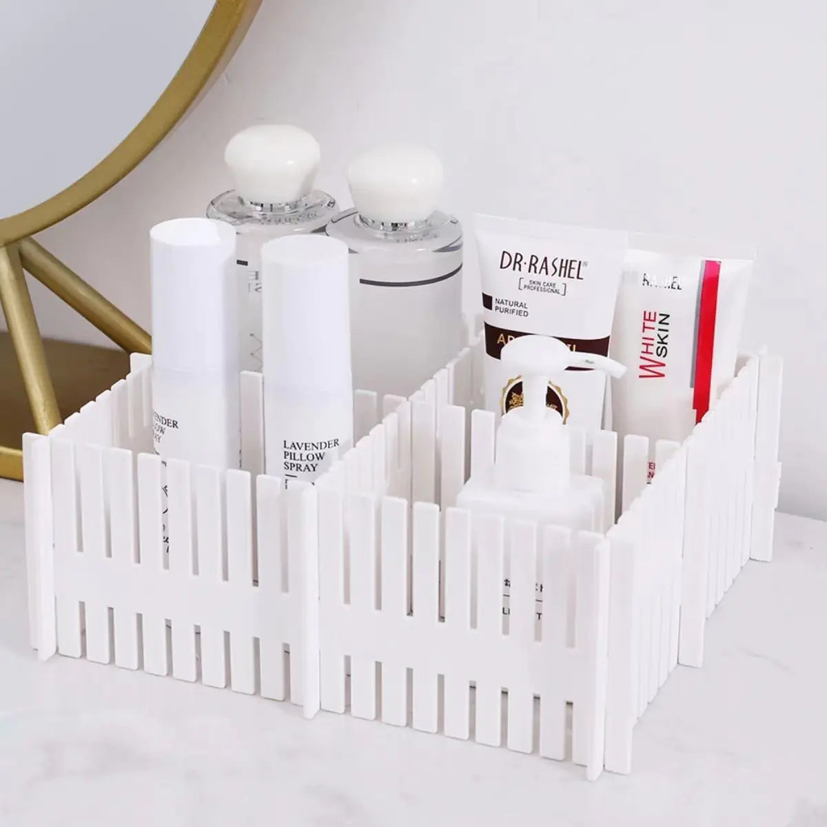 Expandable Drawer Divider for Cosmetics Organization VibelyDrop