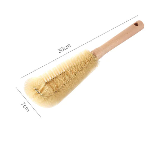 Stiff Bristle Cup Brush for Household Cleaning Tasks VibelyDrop Short Version 30CM