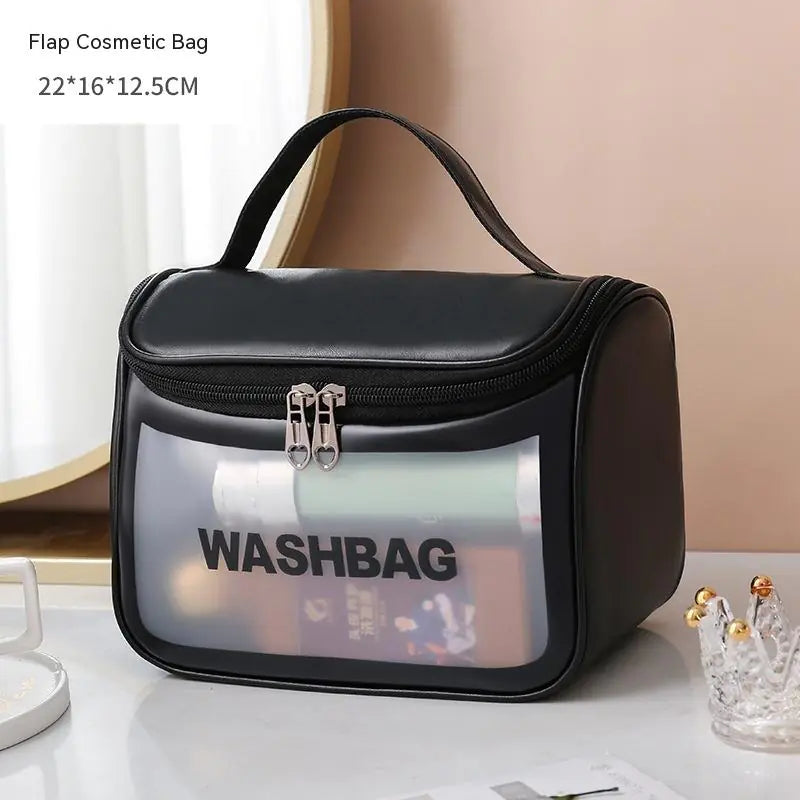 Portable Large Capacity Wash Bag for Travel VibelyDrop Black / 22x16x12.5cm