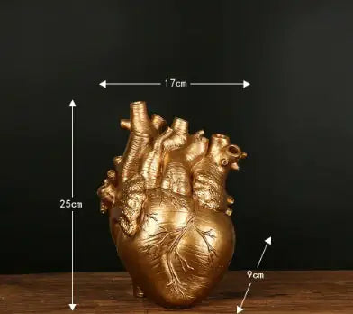 Shape Flower Vase Nordic Style Flower Pot Art Vases Sculpture Desktop Plant Pot For Home Decor Ornament Gifts VibelyDrop Gold Big