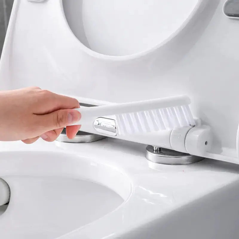 Wall-mounted Toilet Brush and Holder with Silicone Head VibelyDrop