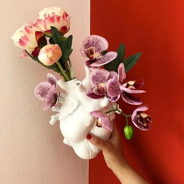 Shape Flower Vase Nordic Style Flower Pot Art Vases Sculpture Desktop Plant Pot For Home Decor Ornament Gifts VibelyDrop