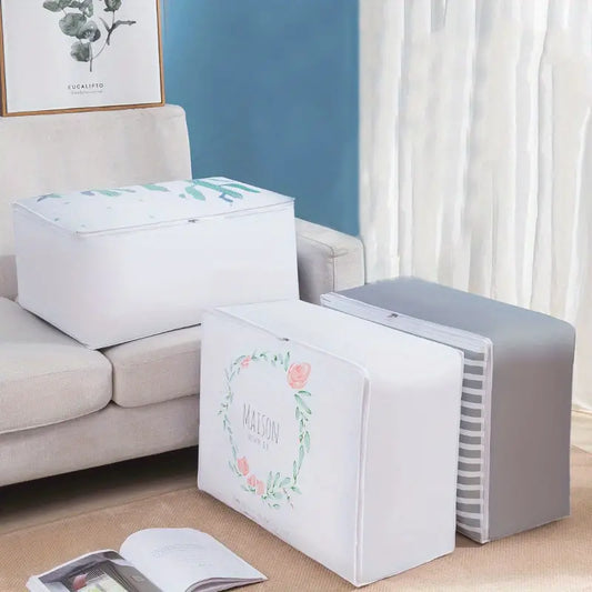 PEVA 3D Waterproof Quilt Storage Bag for Home Organization VibelyDrop